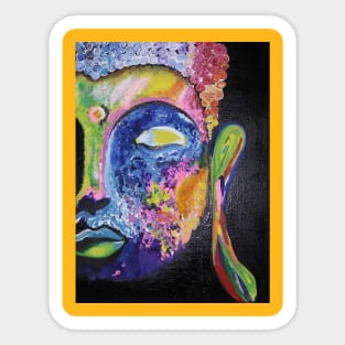 COLORFUL LIFE BUDDHA Sticker